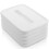 Boîte à mouchoirs décorative en silicone blanc (1 pièce) 1
