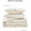 Queen Beige Comforter Set 3-Piece Lightweight Down 5