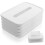 Boîte à mouchoirs décorative en silicone blanc (1 pièce) 5