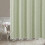 Κουρτίνα μπάνιου Sage Green Boho 72x84 ίντσες από πολυεστέρα και λινό 5