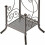 Toilettenpapierrollenhalter im englischen Stil mit Ablage, Bronze 4