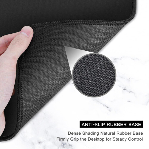 Μεγάλο Gaming Mouse Pad 35"x15", Ύφασμα Micro-Weave, Αντιολισθητική Βάση από Λαστιχένιο Υλικό, 1