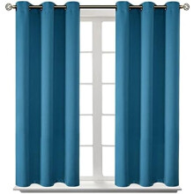 Blackout Curtains Grommet Thermal Insulated 63in x 92in Set