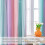 Cortinas opacas con estampado de estrellas para habitación infantil – 2 paneles, 2