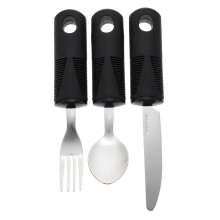 Adaptive Utensils for Seniors Ergonomic EasyGrip Cutlery Set for Elderly Stable Handling Dining
