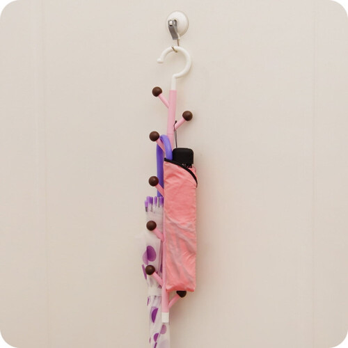 Krawattenhalter für Kleiderschränke, Kleiderbügel, rosa 1