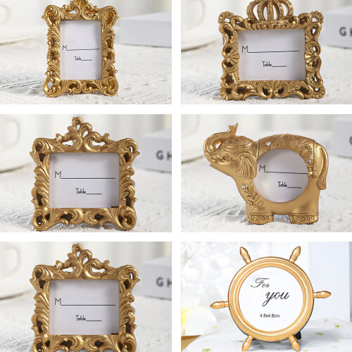 DESIGNICE Vintage Κορνίζες, Κορνίζες Τοίχου με Πολλαπλές Σκηνές, Κορνίζα Οικογενειακής 1