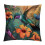 Față de pernă cu model colibri abstract – pluș scurt, 45x45cm 1