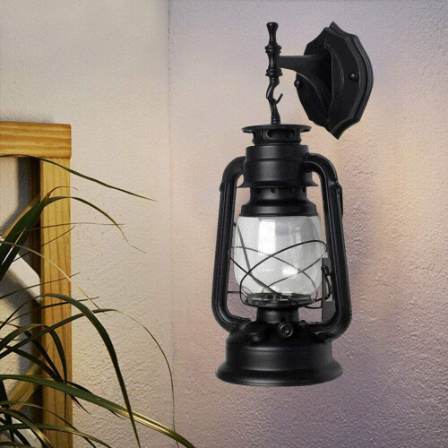 Außenwandleuchte, Industrielle 3W rustikale Laternenlampe