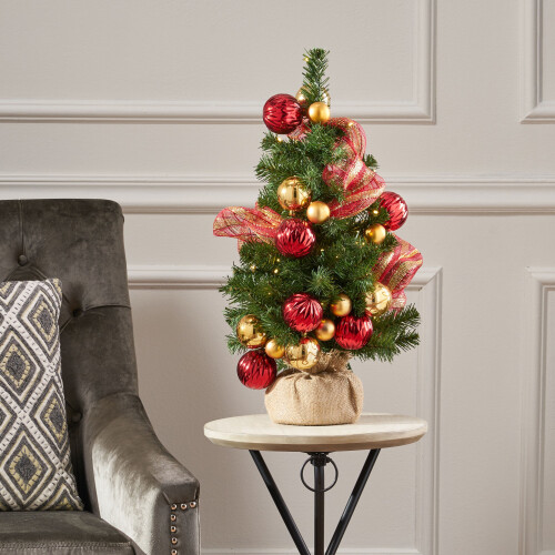 Mini Artificial Christmas Tree 2ft with 60 Tips 2