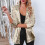 Damen-Blazer mit langen Ärmeln, einfarbig 1
