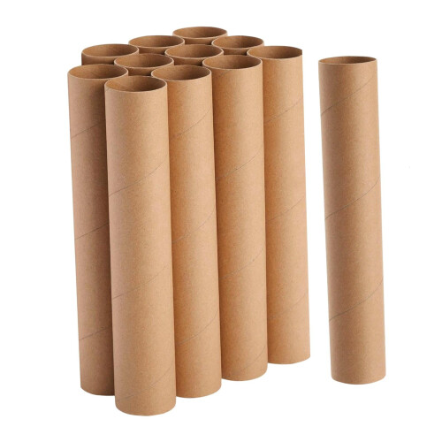 Kartoncsövek barkács projektekhez40cm12 darab 1