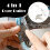 Industrial Sewing Accessory Binding Edge Folder Double Fold Angle Overlock 20-36mm Right Angle Bias Binder Foot Adjustable Screw Precision Stitching 2