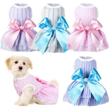 Vestitini per cani di piccola/media taglia – Gonna tutù da principessa estiva, adatta a Chihuahua, Yorkshire Terrier e cuccioli.