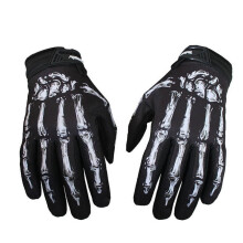 Herren-Skelett-Mechaniker-Handschuhe, warm, winddicht, für Ski, Snowboard und Motorrad