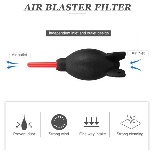 Dust Rocket Cleaner Luftstøver til Kameralinser 2 stk. 1