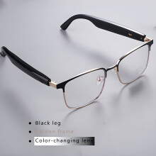Ochelari inteligenți pentru fotografii și apeluri – Cameră hands-free, muzică, control vocal AI, anulare zgomot – Compatibili cu