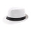 GROFRY Ανδρικό Μονόχρωμο Πλατύ Γείσο Fedora Καπέλο Παναμά Σκάφος Σκάφους Καλοκαιρινό 1