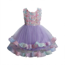 Mädchenkleid Weihnachtsgeschenk Kleinkinder Baby Mädchenkleid Blumenkleid Festlich Prinzessin Party Spitzenkleid Stufenrock Sparen Sie viel