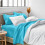 Σετ σεντονιών Luxury1800 Ultra-Soft Microfiber – Διπλά βουρτσισμένα, με βαθιές τσέπες, 4 τεμάχια 6