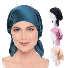 Kopftücher für Damen, einfarbig, dehnbar, weich, Hijab-Schal, Kopftuch, Stirnband