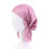 Hodeplagg for kvinner ensfarget stretch mykt hijab-skjerf hodeplagg pannebånd 5