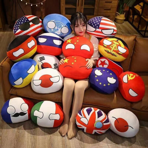 PENGXIANG18PCS Μπάλες Χώρας Λούτρινα4 σε Πολωνική Κούκλα Μπάλας για Παιδιά και Ενήλικες 1