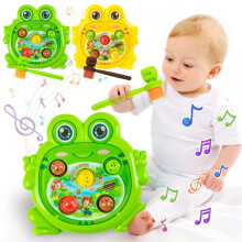 Παιχνίδι Whack A Frog για παιδιά 2-4 ετών, Διαδραστικό παιχνίδι πρώιμης μάθησης,
