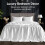Satin Queen Sheet Set 4pcs, Soft OEKO-TEX Certified 2