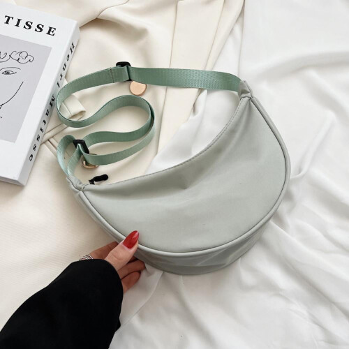 Τσάντα Crossbody Sling, Μοντέρνα μικρή τσάντα ώμου, Τσάντα Dumpling Casual, Ρυθμιζόμενο λουράκι 2