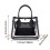 Borsa a tracolla da donna con tracolla in PVC trasparente e catena. 3