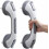 Suction Shower Grab Bar Grey 12 inch 2 pack 1