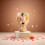 Artificial Roses Beige Long Stem 12 pcs 7