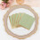 BalsaCircle50Sage Green Χαρτοπετσέτες μιας χρήσης 2 στρώσεων από μαλακό φινίρισμα με χρυσό 4