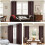 Blackout Curtains 52x54 in, Thermal Insulated, Polyester 4