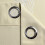 Blackout Curtains Silver Palm Design Beige 52x96 in 2 Pack 3