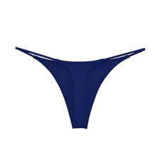 Thongs do Mhná Thong Dána Dúbailte Strap Thong Fo-éadaí Cadáis Íseal-Choim
