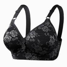 Soutien-gorge push-up sans coutures à bonnets emboîtants grande taille pour femmes – Imprimé fin et confortable, sans armatures, idéal au