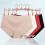 Γυναικεία εσώρουχα χωρίς ραφές, Ice Silk Soft, σετ 3 τεμαχίων, μεγάλα μεγέθη, μπικίνι, 3