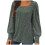 Lenago Oversize-Pullover für Damen in Übergrößen, modisch, langärmelig, locker, einfarbig, Bluse, Pullover, Jumper 2