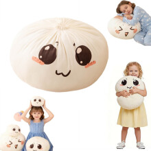 Riesiges Knödel-Quetschspielzeug, 20 cm, weiches sensorisches Kissen