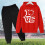 Ρούχα για νήπια - Ζεστό φούτερ με κουκούλα και αθλητικό παντελόνι με σχέδιο 2