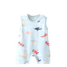 Onesies Gan Smál Leanbh Pitseámaí Leanbh Muineál Babhta Cadáis Éadaí Baile do Naíonáin