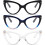 Γυαλιά ανάγνωσης Cat Eye Fashion Cute Reader για γυναίκες 1