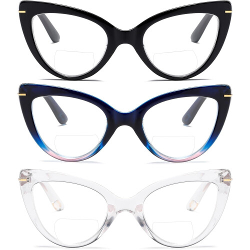 Γυαλιά ανάγνωσης Cat Eye Fashion Cute Reader για γυναίκες