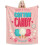 Pink Flannel Throw Blanket Soft Lightweight 50x60 Inch 6