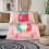 Pink Flannel Throw Blanket Soft Lightweight 50x60 Inch 3