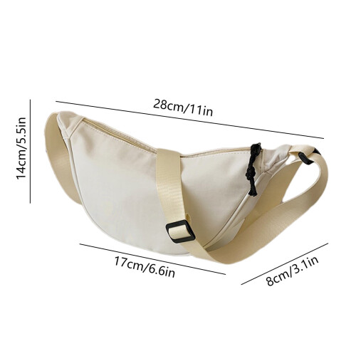 Μοντέρνα Unisex τσάντα ταξιδιού Crossbody – Ρυθμιζόμενο λουράκι, ελαφρύ νάιλον, 2