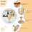 Mini-Goldkelch-Altarkelch, 25 ml Metall-Schnapsglas-Set 5
