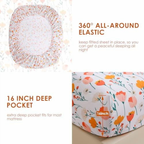 Full Size 4-Piece Paisley Microfiber Sheet Set 2